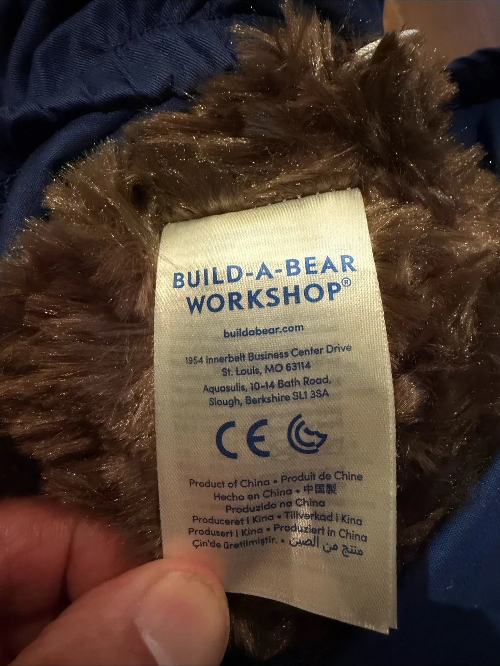 Retired Build-A-Bear Disney Beauty & The Beast Plush
